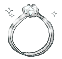 婚約指輪のデザイン－ソリティア